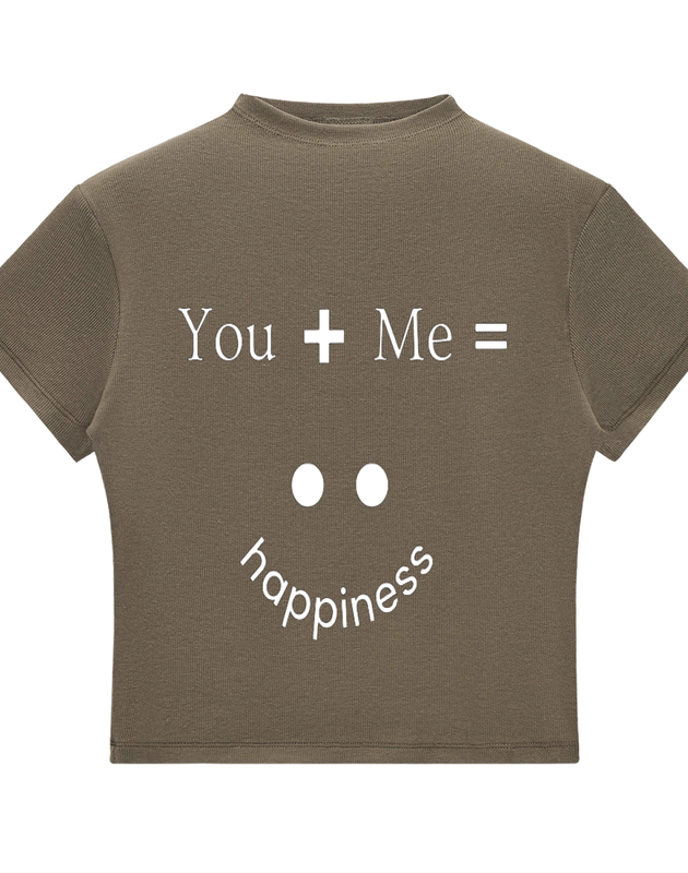 You Plus Me Crop Top